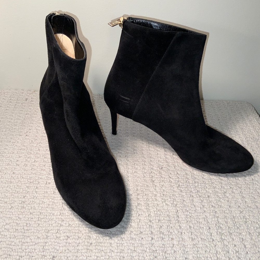 Jimmy Choo Black Suede Bootie - Never Worn!